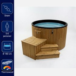 Udespa Topspa XS Black Marble Topisoleret Wifi
